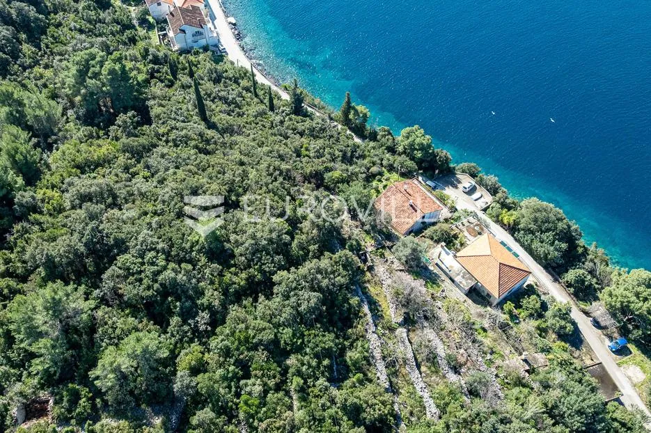 otok korčula, račišće, građevinsko zemljište, prvi red do mora - slika 6