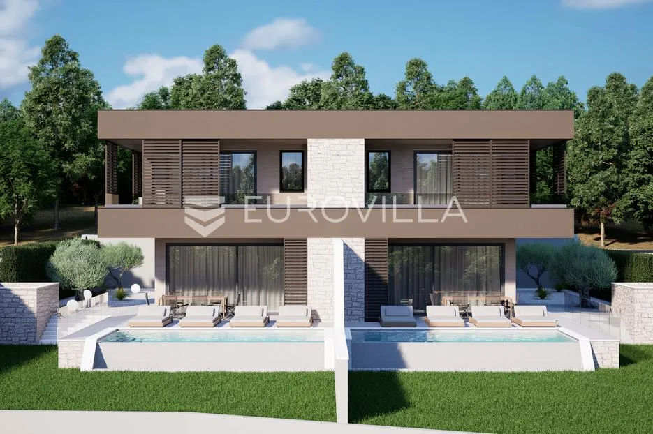 Istra, Sveti Kirin, Ekskluzivne duplex vile okružene prirodom - Juršići, Svetvinčenat