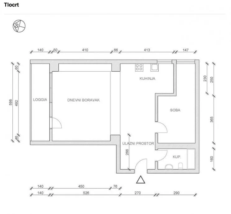 zagreb, centar, moderan dvosoban stan 79 m² garaža - slika 11