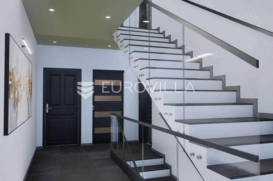 fažana, peroj, luksuzni trosobni stan u prizemlju s vrtom 77.64 m², 800 m od mora, pogled na more - slika 8