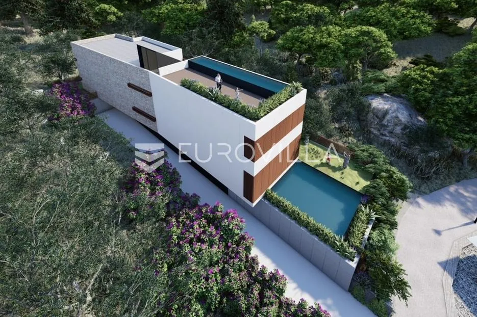 korčula, građevinsko zemljište s dozvolom prvi red do mora - slika 3