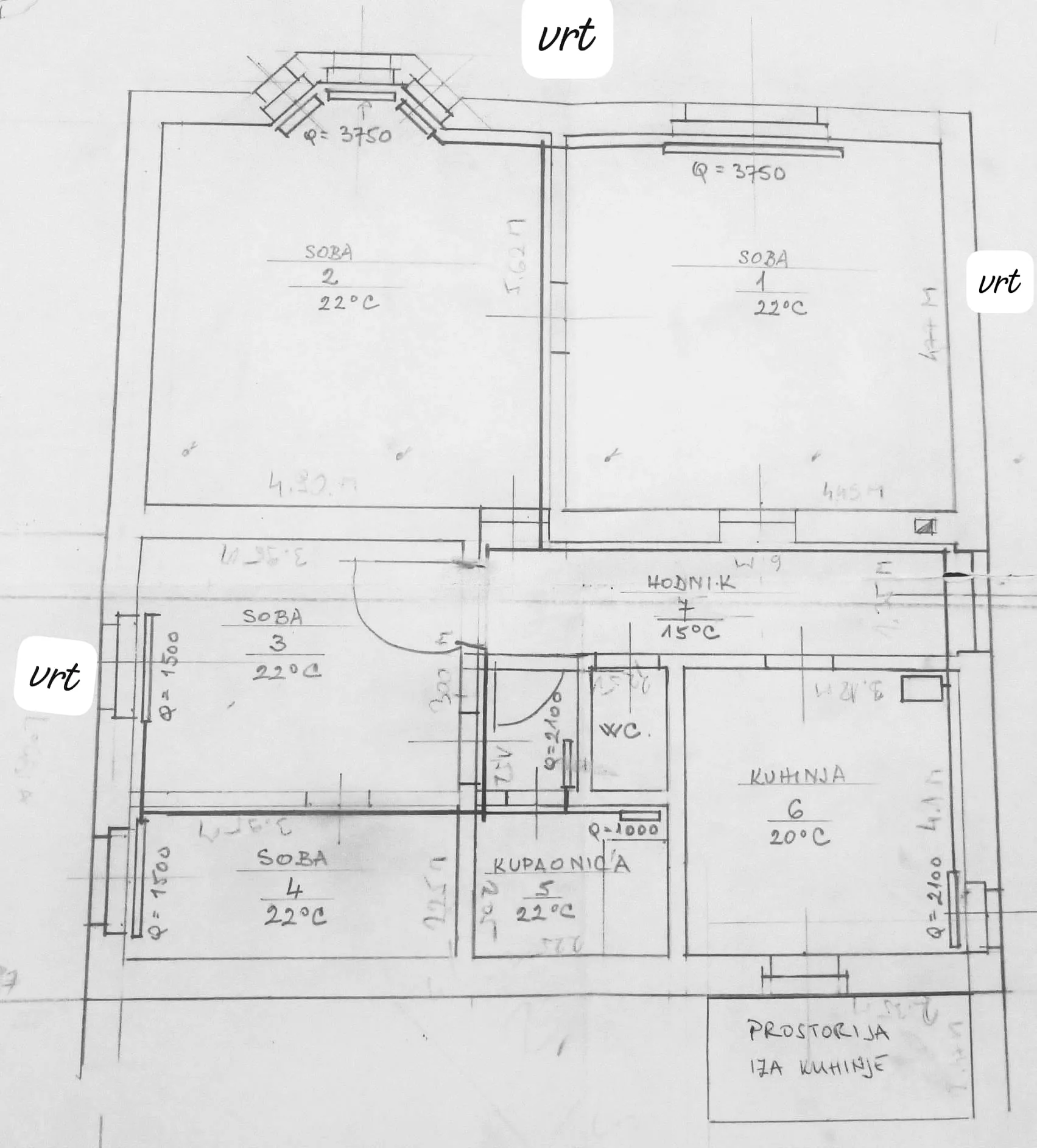 zagreb, britanac, buconjićeva, prekrasan stan sa vrtom, 102 m² - slika 10