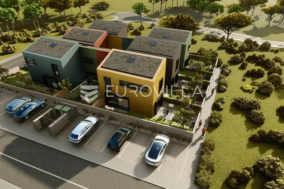 poreč, kuća b3 u nizu 117 m2, moderan stambeni projekt, mogućnost bazena, pogled na more - slika 17