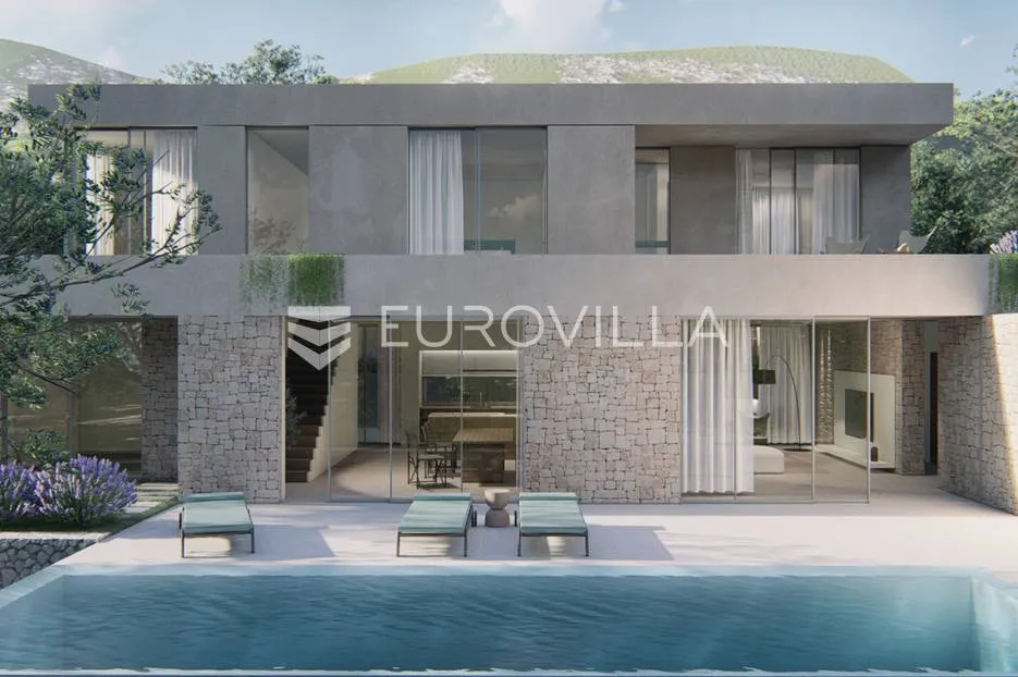 otok hvar, jelsa, atraktivno građevinsko zemljište 1081,50 m² s idejnim projektom - slika 3