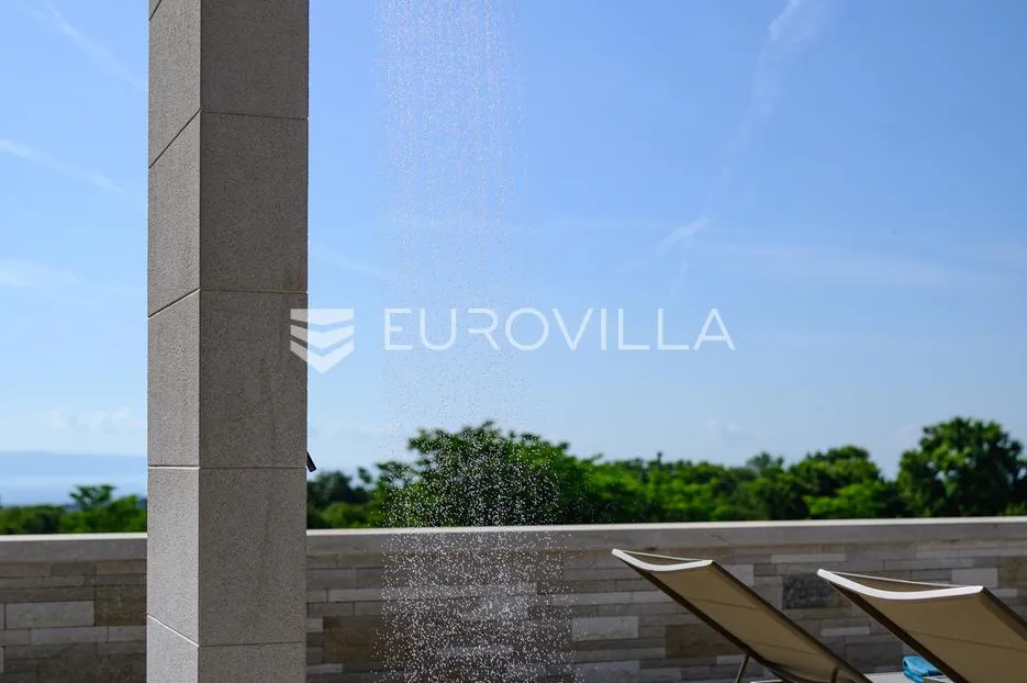 istra, krnice, impresivna dizajnerska vila s pogledom na more - slika 70