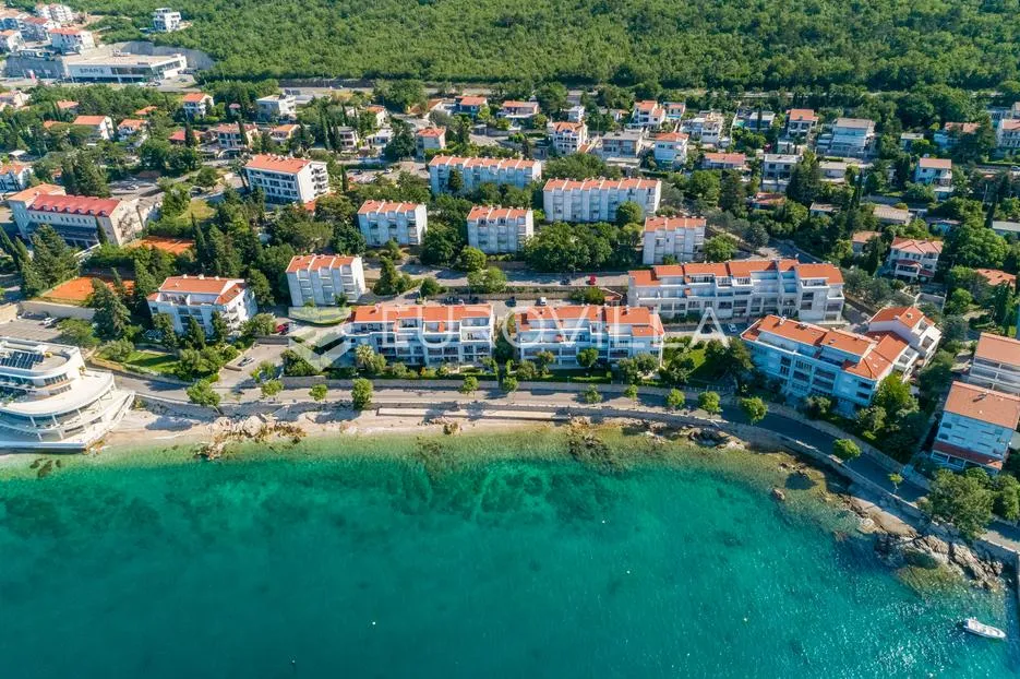 selce, zimski najam, prostrani apartman od 70 m² s 2 spavaće sobe i pogledom na more - slika 15