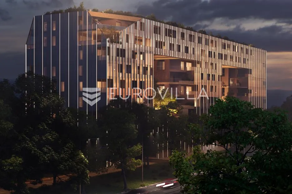 zagreb, strojarska, vukovarska, avenue v, ekskluzivan projekt, dvosoban stan 60,21 m² - slika 1
