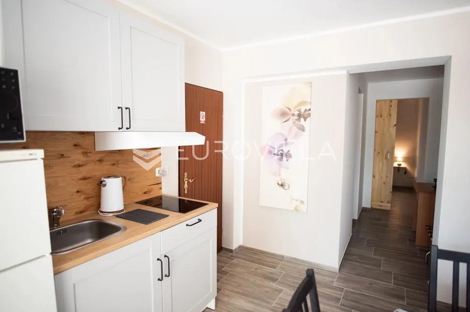 istra, premantura, kuća sa 6 apartmana, bazenom i saunom, pogled more - slika 13
