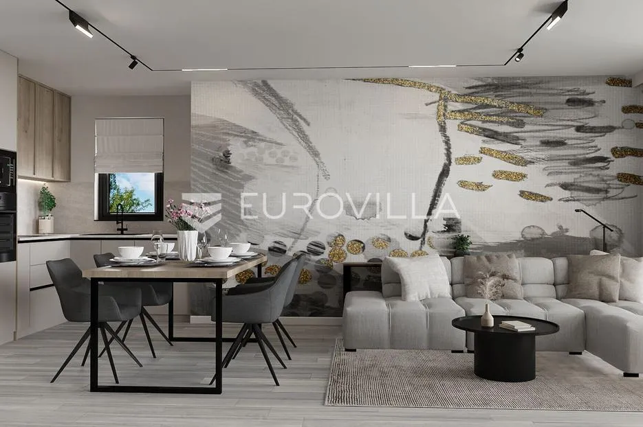 krk, njivice, luksuzan stan u novogradnji u prvom redu do mora 140 m² - slika 4