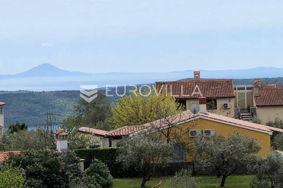 istra, puntera, kamena kuća za adaptaciju s predivnim pogledom na otok cres prilika - slika 2