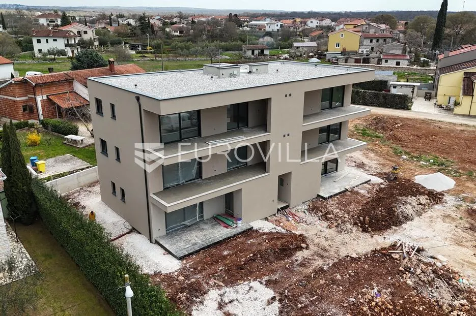 Istra, Poreč, stan na 1. katu s panoramskim pogledom na more - Žbandaj, Poreč