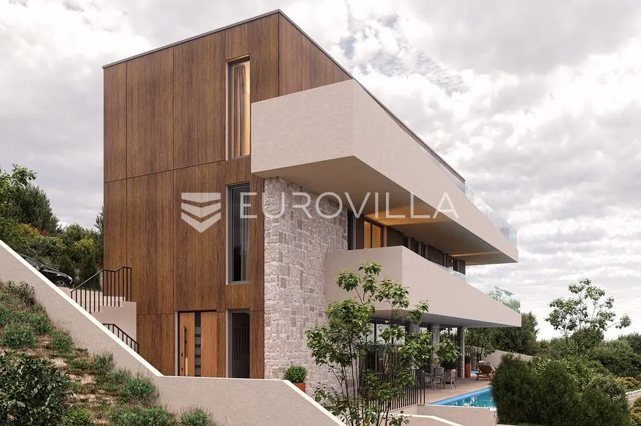 rogoznica, zečevo rogozničko, prekrasna vila s bazenom i panoramskim pogledom, 522 m² - slika 8