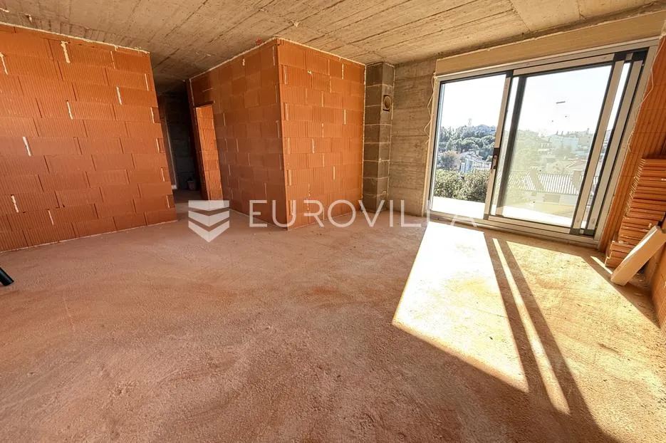 pula, pješčana uvala, četverosobni stan novogradnje 2. kat, 95.50 m², 450 m od mora - slika 11