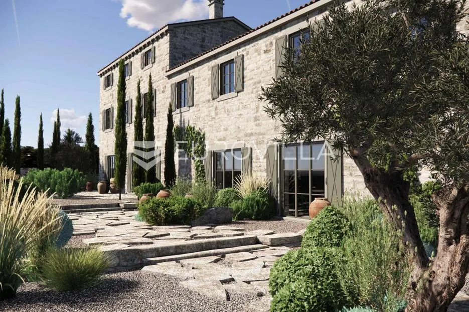 Istra, Barat, kamena roh-bau villa, jedinstvena ponuda - Barat, Kanfanar
