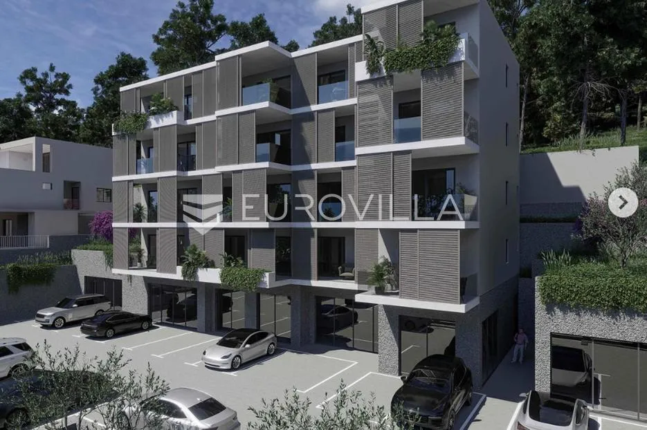 omiš, dvosoban stan na četvrtom katu s panoramskim pogledom na more i grad, 86 m² - slika 17