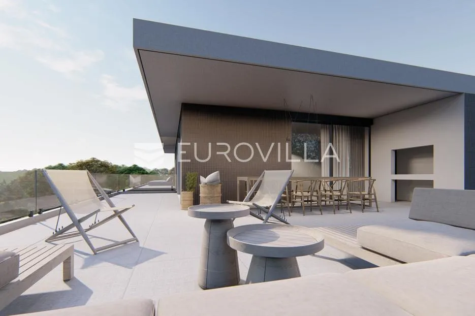 primošten, novogradnja, stan s pogledom na more, drugi red do mora, 84,74 m² - slika 7