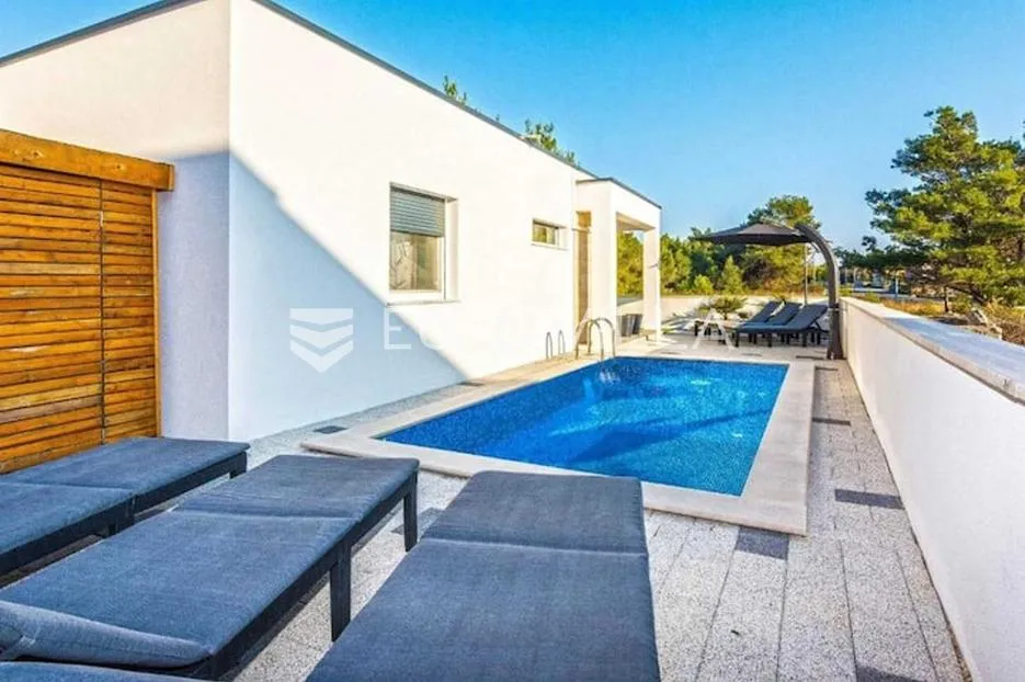 zadar, vir, moderna villa s bazenom, 400 m do mora - slika 3