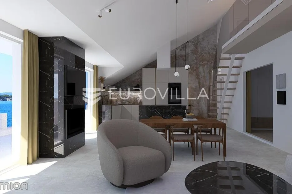 šibenik, plaža banj, penthouse sa prekrasnim pogledom na more, 138,97 m² - slika 23
