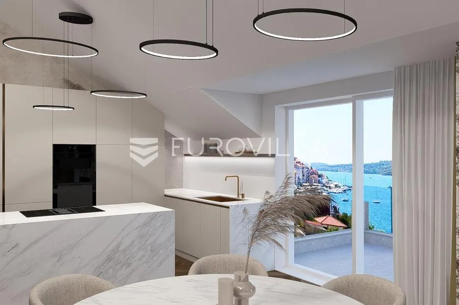 šibenik, plaža banj, prekrasan trosoban stan s pogledom na more, 128,30 m² - slika 16