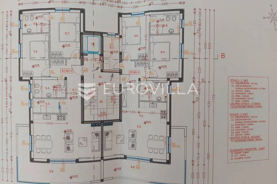 peroj, luksuzna novogradnja 700 m od mora - slika 20