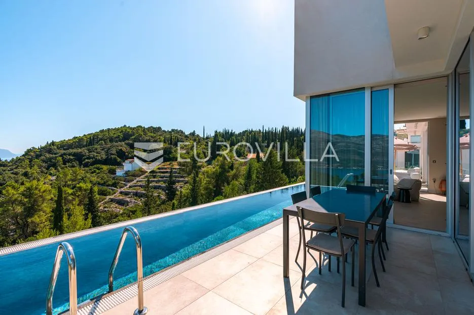 korčula, luksuzna obiteljska vila s otvorenim pogledom na more - slika 4