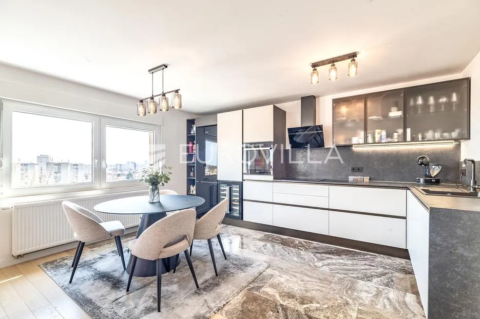zagreb, maksimir, moderni trosobni stan 77,42 m², predivan pogled na grad - slika 3