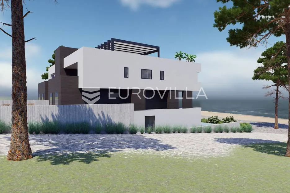 vinjerac, luksuzan penthouse prvi red do mora sa krovnom terasom 134,85 m² - slika 7