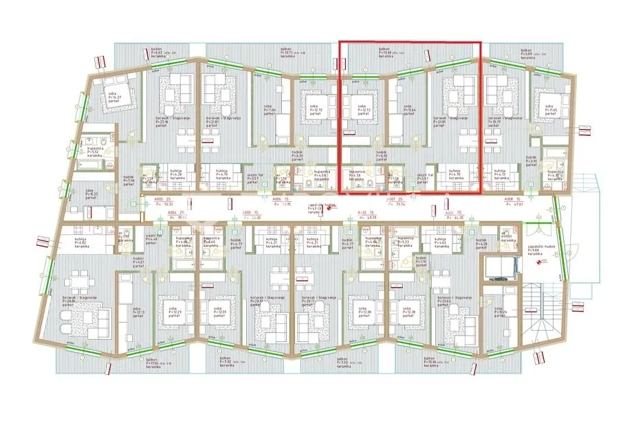 istra, poreč - dvosoban stan u prizemlju moderne novogradnje nkp 83m2 - slika 17