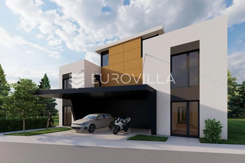 osijek, ulica jela, moderna kuća površine 170 m² s vrtom, balkonom i krovnom terasom *novogradnja* - slika 2
