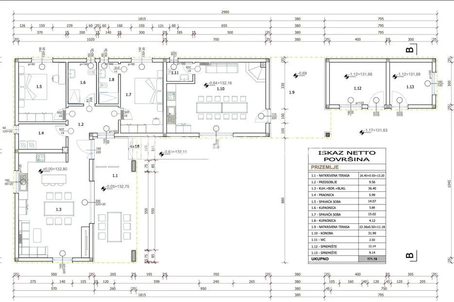 krnica, peruški - građevinsko zemljište s ishodovanom građevinskom dozvolom 862 m2 - slika 3