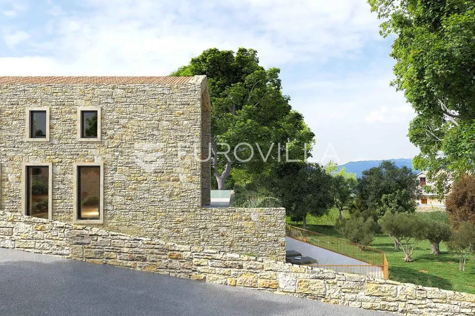 istra, motovun, građevinsko zemljište 2181m2 s idejnim projektom - slika 9