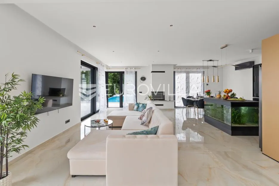 opatija okolica, mihotići, luksuzna vila 342 m² s infinity bazenom i wellnessom - slika 6