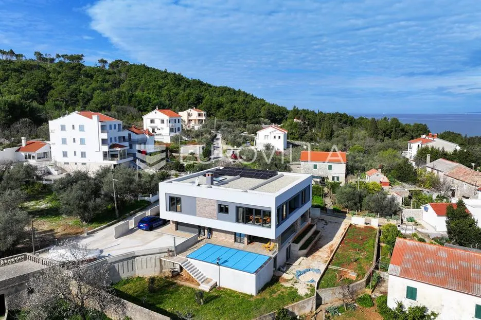 zadar, lukoran, luksuzna vila s pogledom na more - slika 7