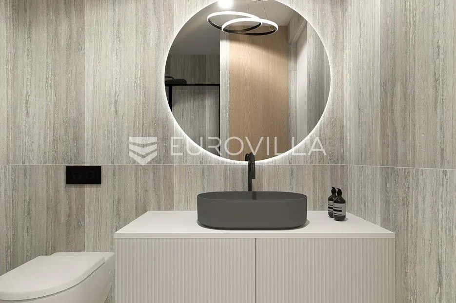 grebaštica, luksuzan penthouse s bazenom i pogledom na more, prvi red do mora, 110,54 m² - slika 16