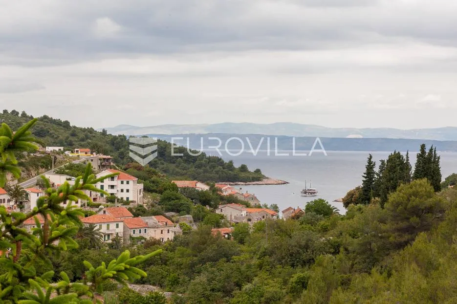 šolta, stomorska, mediteranska vila s bazenom i teniskim terenom - slika 8