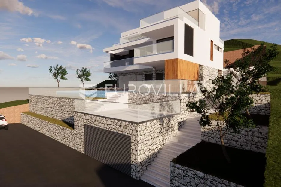 omiška rivijera, građevinsko zemljište s pravomoćnom dozvolom - slika 1