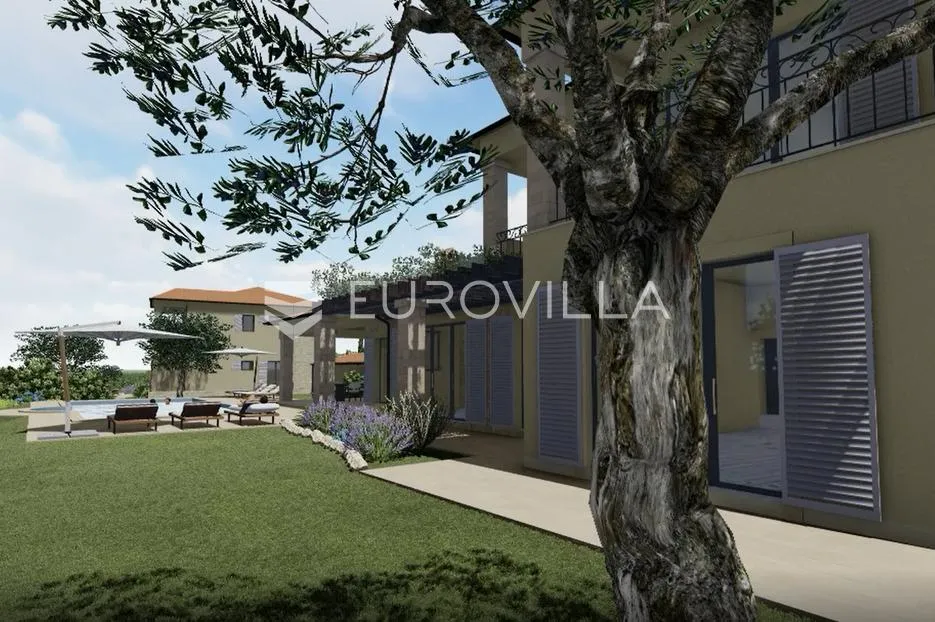 istra, ladići, ekskluzivno građevinsko zemljište s projektom i pravomoćnom građevinskom dozvolom - slika 12