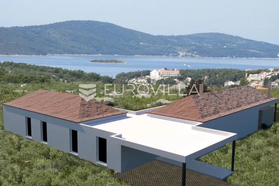 brač, milna: poljoprivredno zemljište s pogledom na more - slika 3