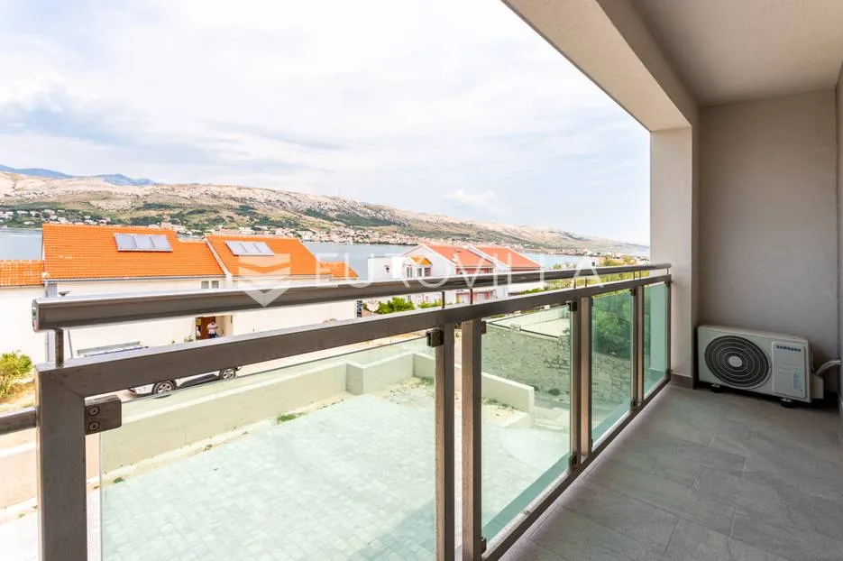 pag, trosoban apartman s2 uz more 75 m² novogradnja - slika 9