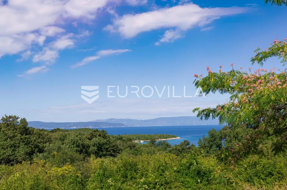 otok krk, njivice, unikatna kamena vila 1.red do mora brp 300 m2 - slika 20