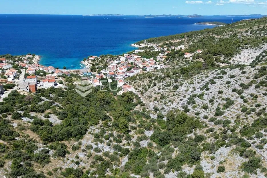 primošten, zemljište s dozvolom za gradnju vile s bazenom - slika 4