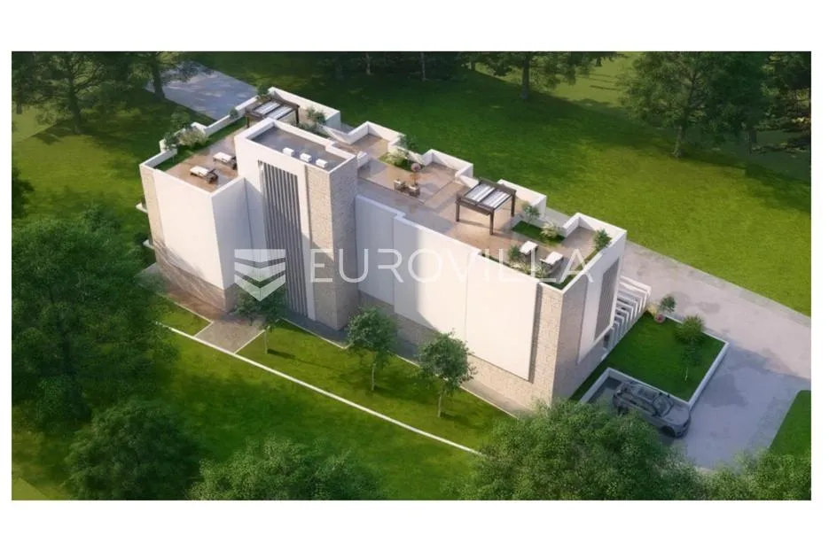 sveti petar na moru, biograd na moru, dvoetažni stan s1 površine od 72,55 m² s vrtom od 44 m² - slika 4