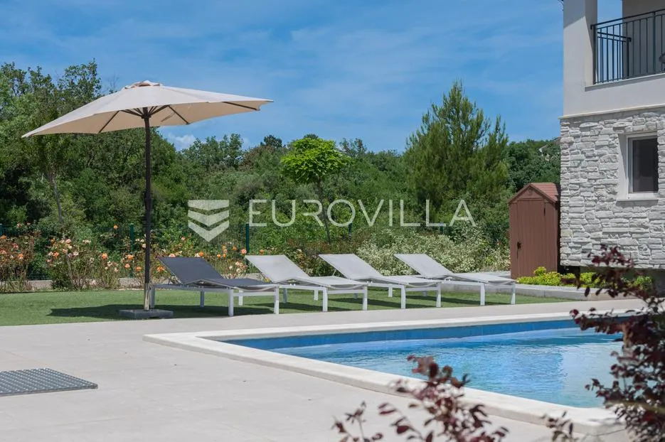 istra, sveti lovreč labinski, moderna vila s panoramskim pogledom na more - slika 27