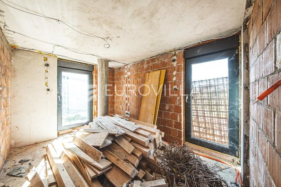 zagreb, gornji bukovac, rohbau zgrada s dva stana 400 m2 s 434 m2 okućnice, građevinska dozvola - slika 6