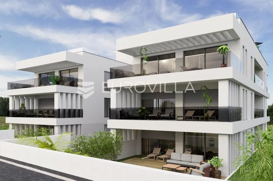zadar, petrčane, penthouse s privatnom krovnom terasom i panoramskim pogledom na more, punta radman - slika 6