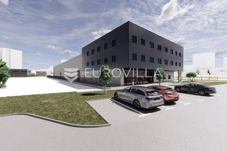 osijek, gospodarska zona antunovac, najam, poslovno-skladišni kompleks 4570 m2 u izgradnji - slika 4