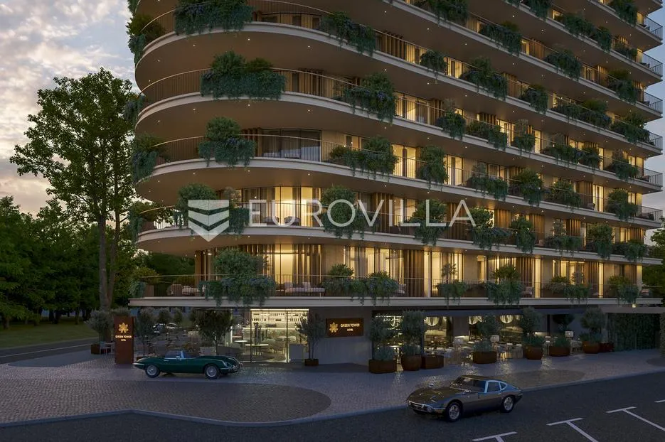 istra, umag, green tower residence, dvosoban apartman s terasom na 3. katu - slika 39