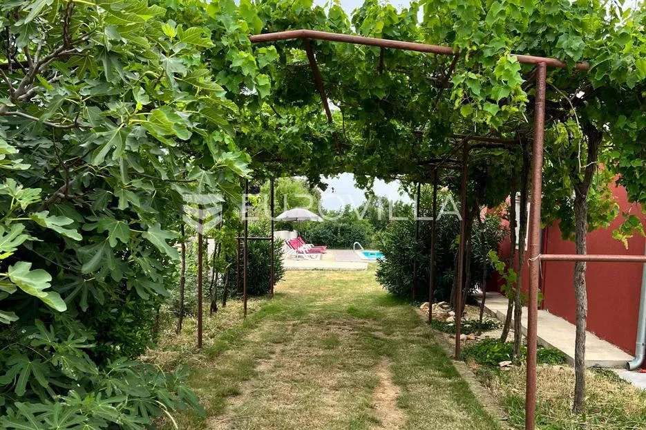 istra, šišan, prizemnica s bazenom i građevinskim zemljištem na mirnoj lokaciji - slika 2