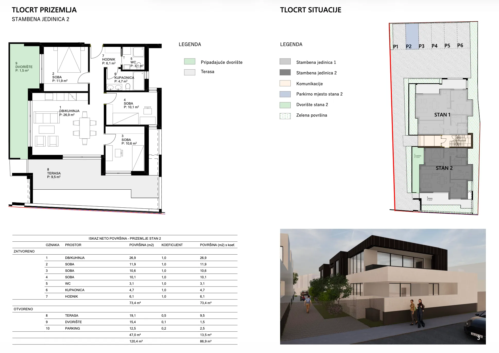 varaždin, koprivnička luksuzan četverosoban stan površine 86,90 m², novogradnja - slika 5