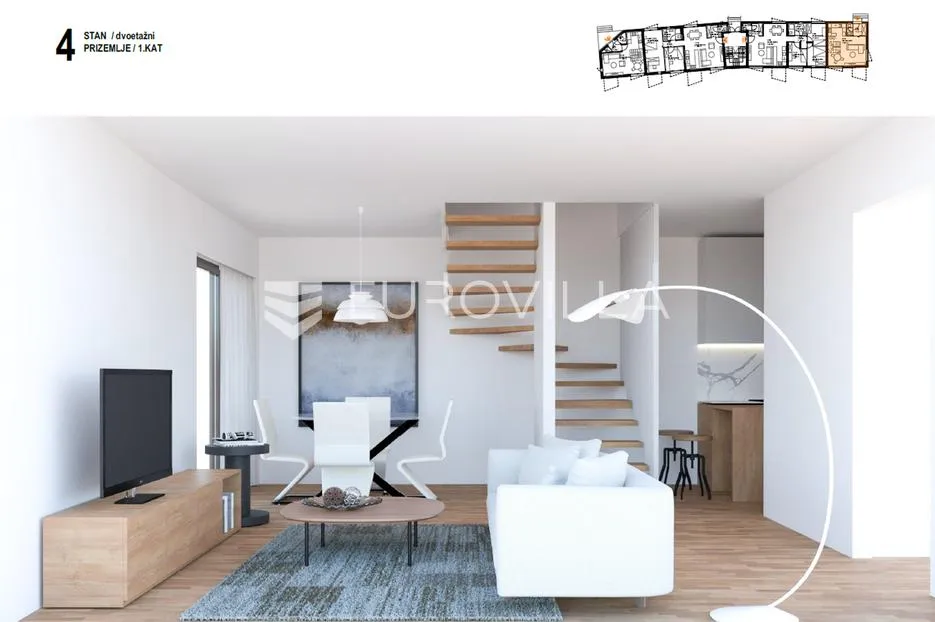 ludbreg, trosoban stan površine 75,40 m², novogradnja - slika 4